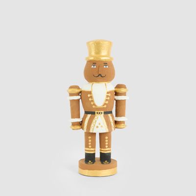 Mr Mache Gingerbread Nutcracker Small