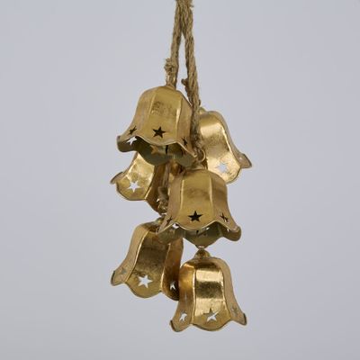 Golden Bloom Hanging Bell Bunch