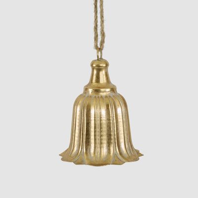 Golden Bloom Hanging Bell