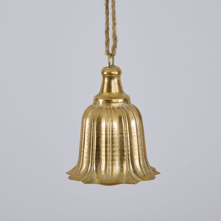 Golden Bloom Hanging Bell
