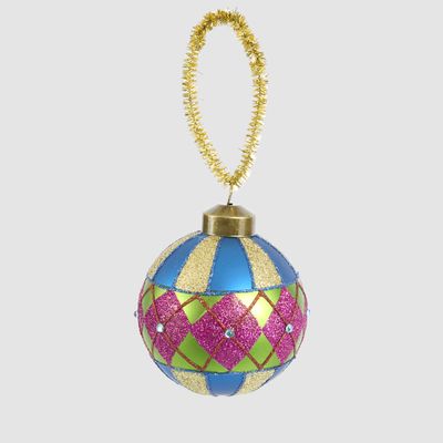Vintage Moroccan Glitter Bauble