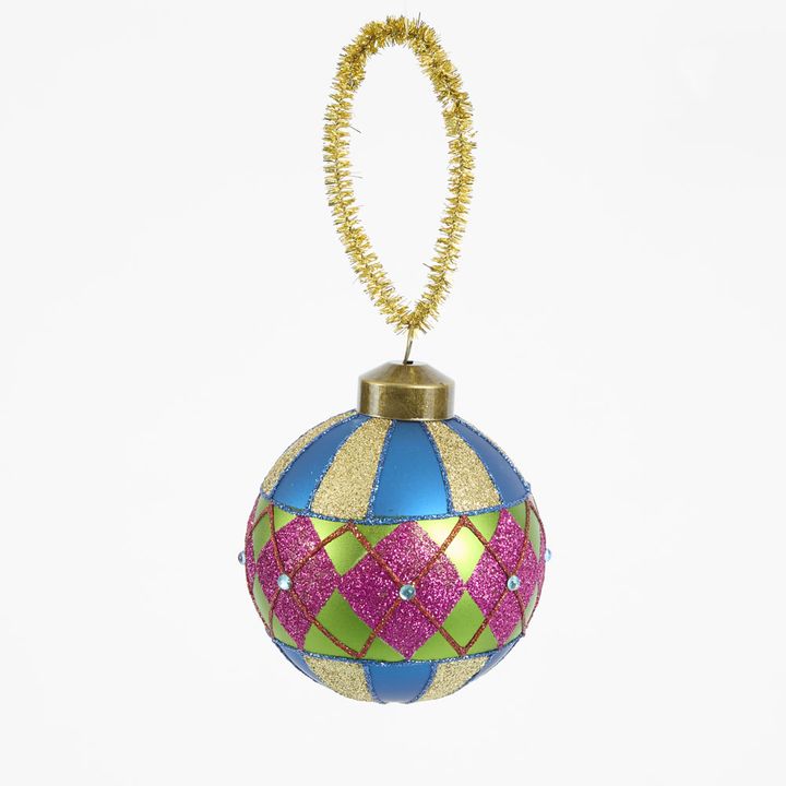 Vintage Moroccan Glitter Bauble