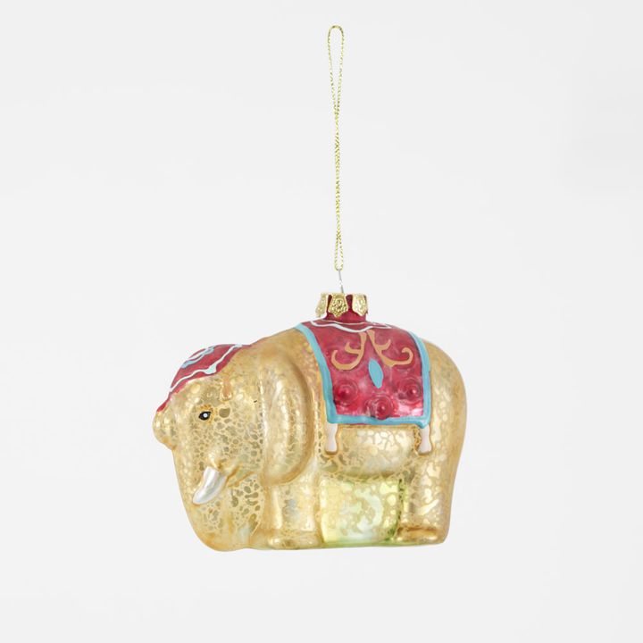 Vintage Marakech Elephant Decoration