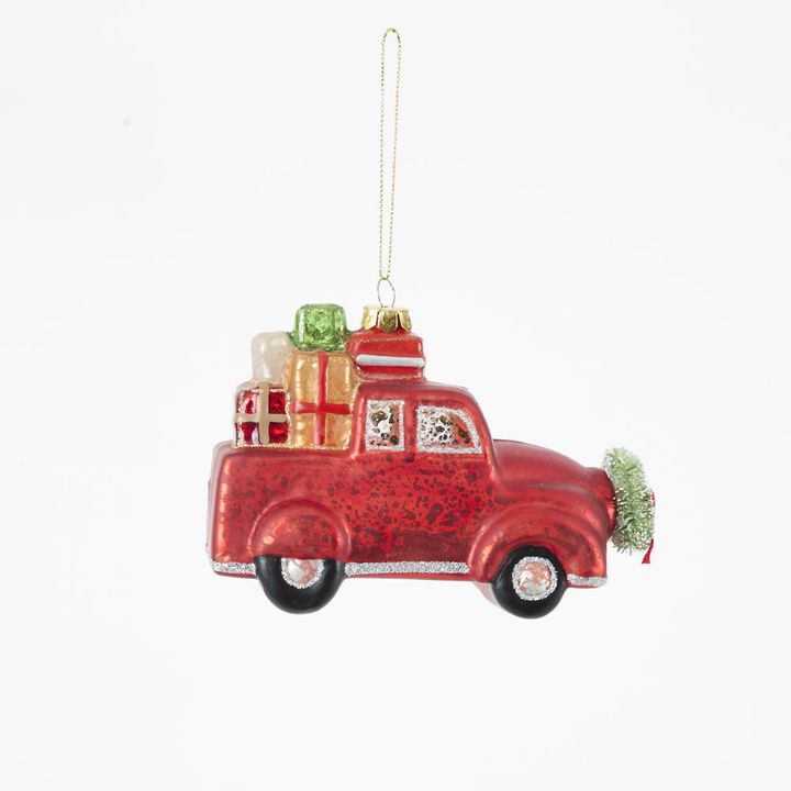 Vintage Noel Present Truck Decoration