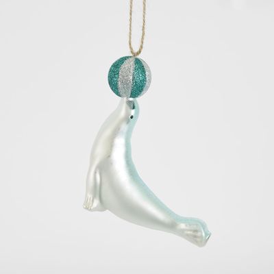 Captain Puddles Seal Decoration