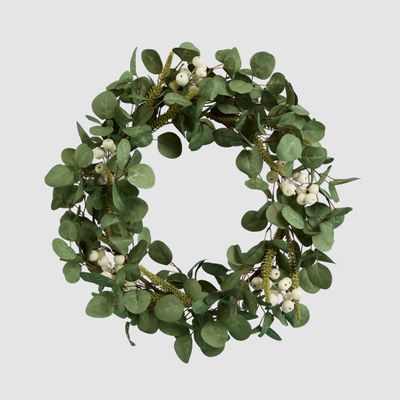 Eucalyptus White Berry Wreath