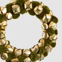 Grenier Pompom Wreath 33cm