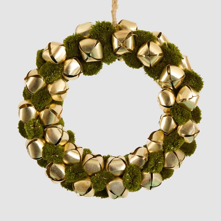 Grenier Pompom Wreath 33cm