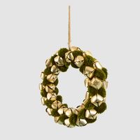 Grenier Pompom Wreath 33cm