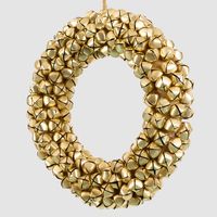 Gold Bell Wreath Large
