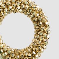 Gold Bell Wreath Large