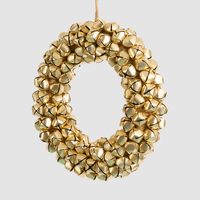 Gold Bell Wreath Small