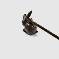 Hare Cast Iron Candle Snuffer