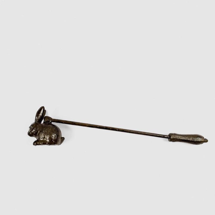 Hare Cast Iron Candle Snuffer