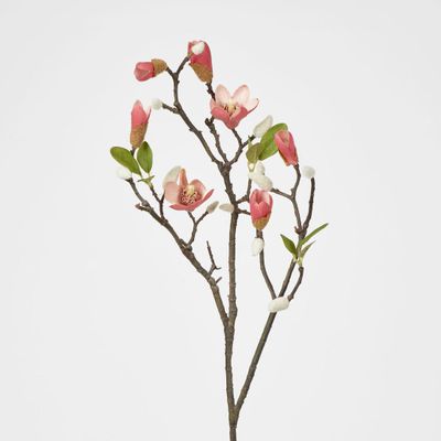 Magnolia Bud Branch Pink