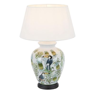 Saigon Table Lamp Base Green - Base Only
