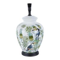 Saigon Table Lamp Base Green - Base Only