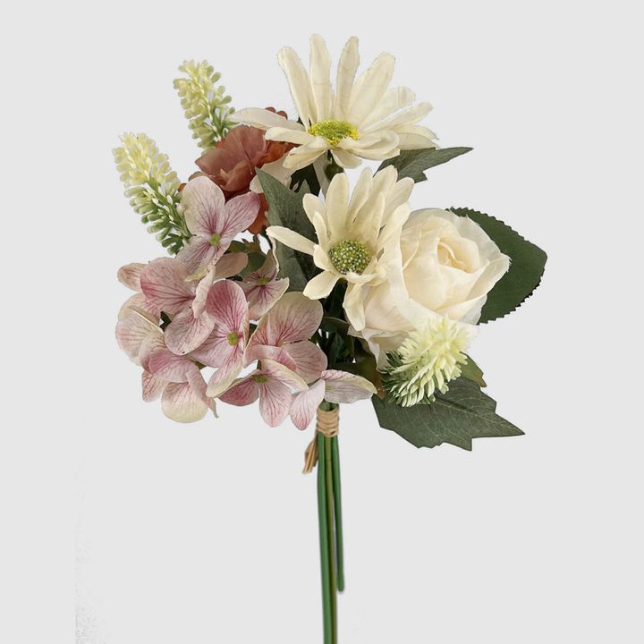 Gerbera Rose Bouquet Pink White