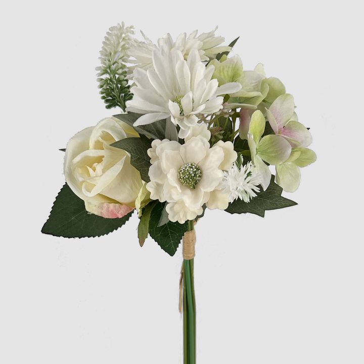 Gerbera Rose Bouquet White