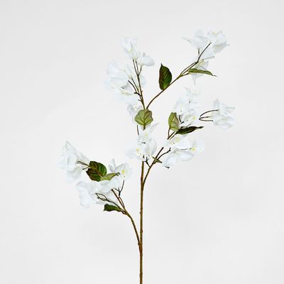 Bougainvillea Spray 97cm White