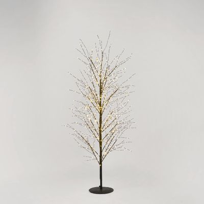 Black Forest Light Up Tree with 900 Lights 150cm