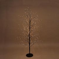 Black Forest Light Up Tree with 900 Lights 150cm