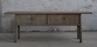 Henan Fruit Wood 130 Year Old Wooden 4 Door Console