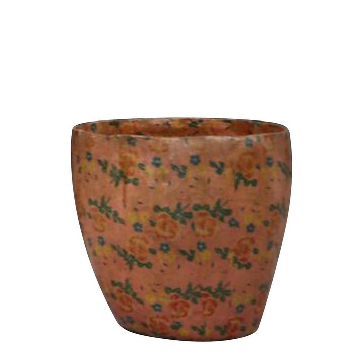 Nolan Vintage Papier Mache Bucket