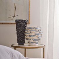 Osprey Coral Ceramic Vase Blue