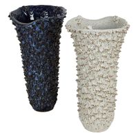 Osprey Coral Ceramic Vase Blue