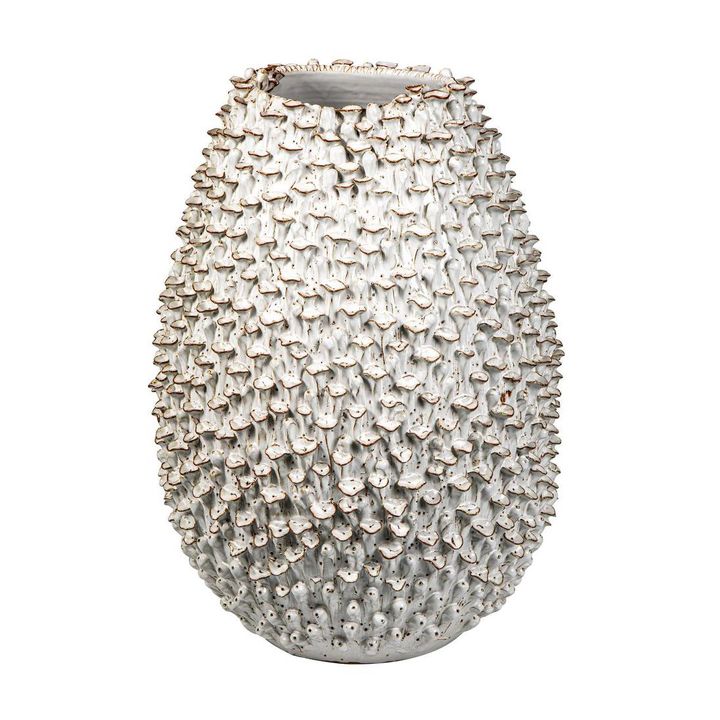 Egg Vase Large White