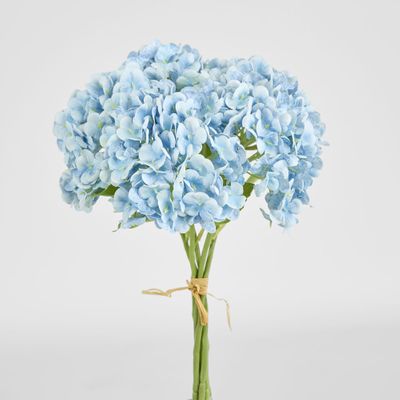 Mini Hydrangea Posy Blue