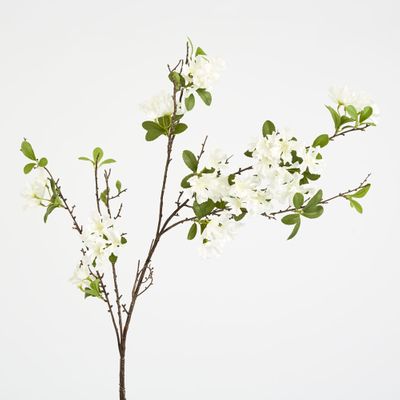 Blossom Spray White 96cm