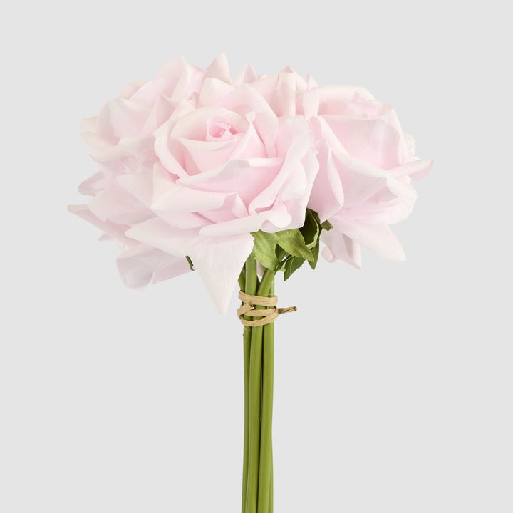 Amelia Real Touch Rose Bouquet Pink