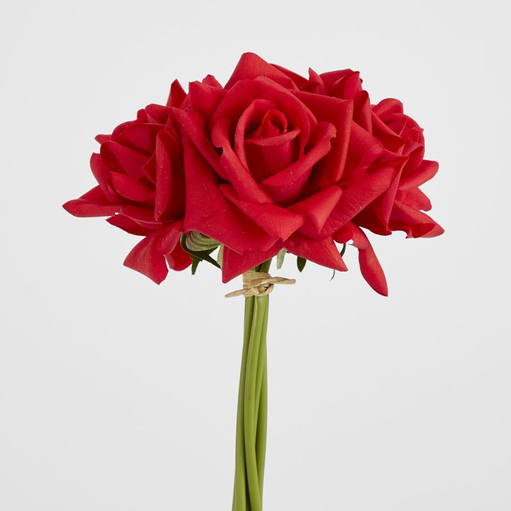 Amelia Real Touch Rose Bouquet Red