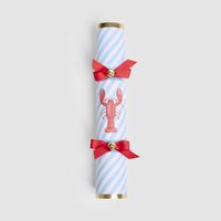Lobster Stripe Crackers &ndash; Box of 6
