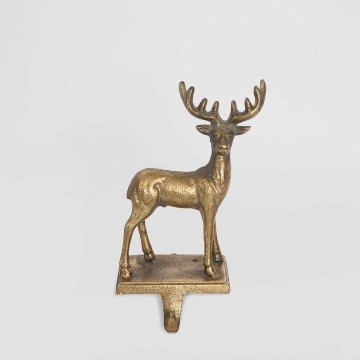 Golden Deer Stocking Hook