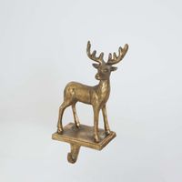 Golden Deer Stocking Hook