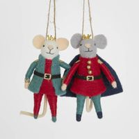 Caped Mouse Hanging Tree Decoration
