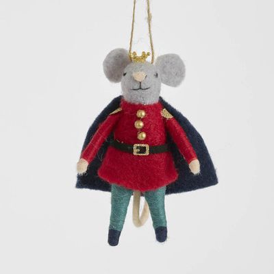 Caped Mouse Hanging Tree Decoration