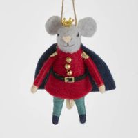 Caped Mouse Hanging Tree Decoration