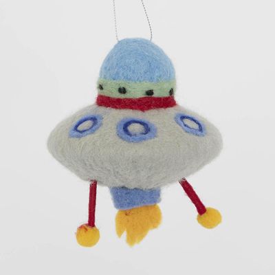 Armstrong's Spaceship Hanging Tree Decoration