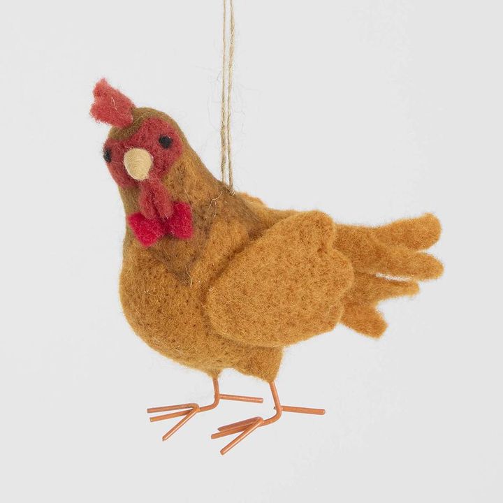 Roger the Rooster Hanging Tree Decoration