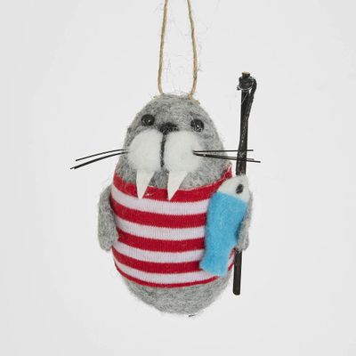 Herman the Sea Lion Hanging Tree Decoration