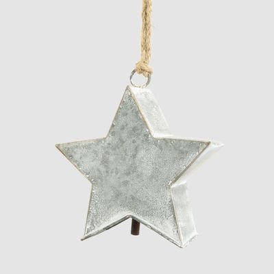 Zinc Star Decoration Large