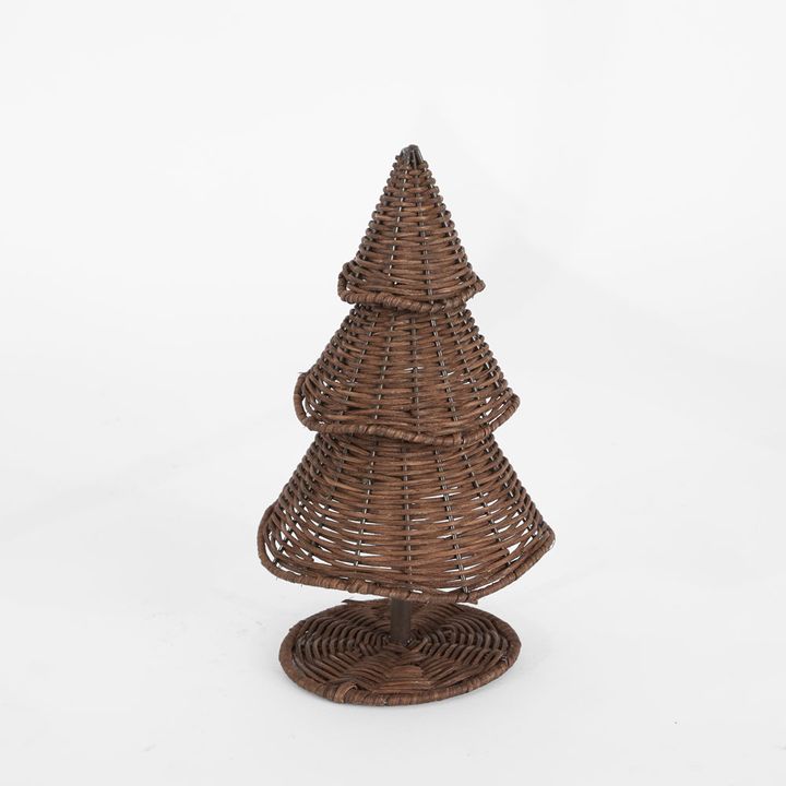 Rattan Tree Large Chocolate Brown