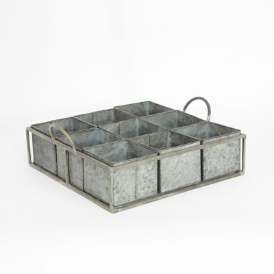 Potting Shed Zinc Seedling Tray