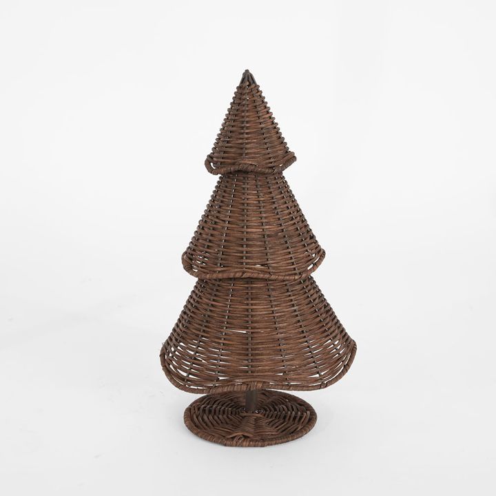 Rattan Tree Small Chocolate Brown