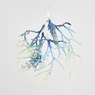 Coral Hanging Spray Blue