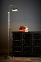 Michigan Floor Lamp Antique Silver